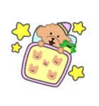 子犬とカエルの暖かい日常（個別スタンプ：24）
