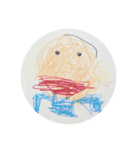 Uの自由画(年少)（個別スタンプ：7）