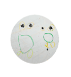 Uの自由画(年少)（個別スタンプ：9）