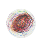 Uの自由画(年少)（個別スタンプ：11）