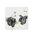 Uの自由画(年少)（個別スタンプ：15）