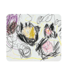 Uの自由画(年少)（個別スタンプ：23）