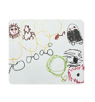 Uの自由画(年少)（個別スタンプ：28）