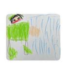Uの自由画(年少)（個別スタンプ：29）