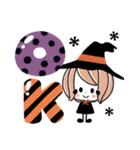 背景が動く♡秋×ハロウィン♡くるりんボブ（個別スタンプ：3）