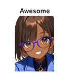 全て同じセリフ【Awesome】  2（個別スタンプ：21）