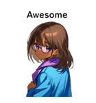 全て同じセリフ【Awesome】  2（個別スタンプ：27）