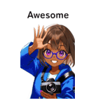 全て同じセリフ【Awesome】  2（個別スタンプ：31）