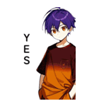 全て同じセリフ【YES】  1（個別スタンプ：6）