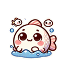 ぷりぷりメダカのあいさつ（個別スタンプ：23）