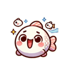 ぷりぷりメダカのあいさつ（個別スタンプ：24）