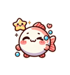 ぷりぷりメダカのあいさつ（個別スタンプ：26）