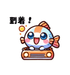 ぷりぷりメダカのあいさつ（個別スタンプ：33）
