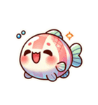 ぷりぷりメダカのあいさつ（個別スタンプ：36）