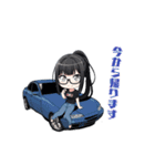 眼鏡っ子さっちゃん（個別スタンプ：3）
