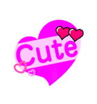 思いを伝えるMessage stamp（個別スタンプ：3）