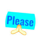 思いを伝えるMessage stamp（個別スタンプ：9）