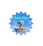 子犬ダルメシアン3D（個別スタンプ：8）