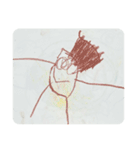 Zの自由画『年少』（個別スタンプ：35）