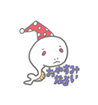 巳年幸運のしろへびちゃん（個別スタンプ：3）
