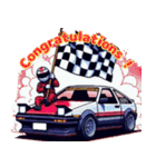 AE86 JDM（個別スタンプ：23）