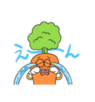 コミカルなにんじん（個別スタンプ：11）