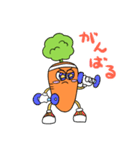 コミカルなにんじん（個別スタンプ：24）