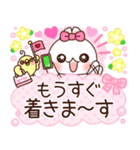 ❤️らぶうさ❤️便利でかわいいおでかけ❤️（個別スタンプ：13）