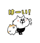 タイツねこ(毎日使えるよ)（個別スタンプ：12）