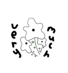 お返事するお花（個別スタンプ：5）