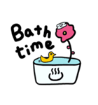 お返事するお花（個別スタンプ：7）