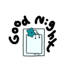 お返事するお花（個別スタンプ：8）