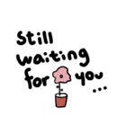 お返事するお花（個別スタンプ：12）