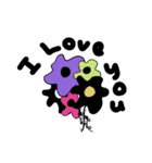 お返事するお花（個別スタンプ：16）