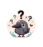 カラスくんスタンプシリーズ（個別スタンプ：26）