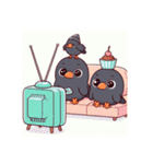 カラスくんスタンプシリーズ（個別スタンプ：31）