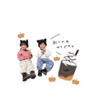 我が家の双子あゆあお秋（個別スタンプ：23）