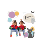 我が家の双子あゆあお秋（個別スタンプ：32）