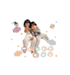 我が家の双子あゆあお秋（個別スタンプ：36）