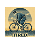 自転車旅の感情ライダー（個別スタンプ：1）