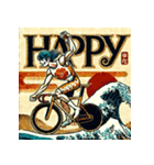 自転車旅の感情ライダー（個別スタンプ：8）
