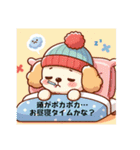 風邪っぴきワンコ（個別スタンプ：8）