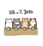 シンプルねこ達の日常（個別スタンプ：31）