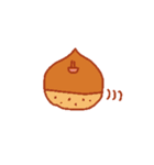 秋のかわいいシンプルなスタンプ（個別スタンプ：2）