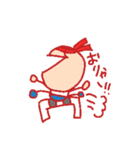 秋のかわいいシンプルなスタンプ（個別スタンプ：5）
