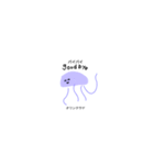 海月 jellyfish（個別スタンプ：4）