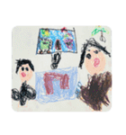 Zの自由画『年長』（個別スタンプ：36）