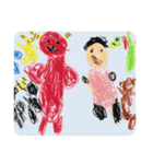 Zの自由画『年長』（個別スタンプ：37）
