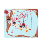 Zの自由画『年長』（個別スタンプ：38）