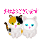 ねこちゃん2周年記念スタンプコレクション（個別スタンプ：3）